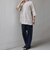 SHIPS any:〈洗濯機可能〉ピュアリネン バンド スキッパー ハーフスリーブ プルオーバー シャツ 26SS◇