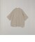 SHIPS any:〈洗濯機可能〉ピュアリネン バンド スキッパー ハーフスリーブ プルオーバー シャツ 26SS◇