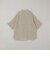 SHIPS any:〈洗濯機可能〉ピュアリネン バンド スキッパー ハーフスリーブ プルオーバー シャツ 26SS◇