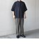 SHIPS any:〈洗濯機可能〉ピュアリネン バンド スキッパー ハーフスリーブ プルオーバー シャツ 26SS◇