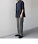 SHIPS any:〈洗濯機可能〉ピュアリネン バンド スキッパー ハーフスリーブ プルオーバー シャツ 26SS◇