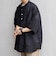 SHIPS any:〈洗濯機可能〉ピュアリネン バンド スキッパー ハーフスリーブ プルオーバー シャツ 26SS◇