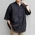 SHIPS any:〈洗濯機可能〉ピュアリネン バンド スキッパー ハーフスリーブ プルオーバー シャツ 26SS◇