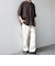 SHIPS any:〈洗濯機可能〉ピュアリネン バンド スキッパー ハーフスリーブ プルオーバー シャツ 26SS◇