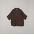 SHIPS any:〈洗濯機可能〉ピュアリネン バンド スキッパー ハーフスリーブ プルオーバー シャツ 26SS◇