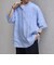 SHIPS any:〈洗濯機可能〉ピュアリネン バンド スキッパー ハーフスリーブ プルオーバー シャツ 26SS◇