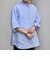 SHIPS any:〈洗濯機可能〉ピュアリネン バンド スキッパー ハーフスリーブ プルオーバー シャツ 26SS◇