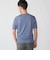 Drumohr: リネン コットン ガーメントダイ クルーネック ニット Tシャツ