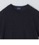 Drumohr: リネン コットン ガーメントダイ クルーネック ニット Tシャツ