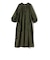 SHIPS Primary Navy Label:〈手洗い可能〉撥水 羽織 ギャザー ワンピース