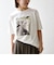 【SHIPS any別注】La Hutte:〈洗濯機可能〉デザイン ロゴ プリント TEE 26AW
