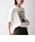【SHIPS any別注】La Hutte:〈洗濯機可能〉デザイン ロゴ プリント TEE 26AW
