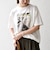 【SHIPS any別注】La Hutte:〈洗濯機可能〉デザイン ロゴ プリント TEE 26AW