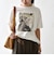 【SHIPS any別注】La Hutte:〈洗濯機可能〉デザイン ロゴ プリント TEE 26AW