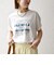 【SHIPS any別注】La Hutte:〈洗濯機可能〉デザイン ロゴ プリント TEE 26AW