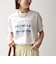 【SHIPS any別注】La Hutte:〈洗濯機可能〉デザイン ロゴ プリント TEE 26AW