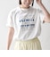 【SHIPS any別注】La Hutte:〈洗濯機可能〉デザイン ロゴ プリント TEE 26AW