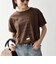 【SHIPS any別注】La Hutte:〈洗濯機可能〉デザイン ロゴ プリント TEE 26AW