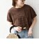 【SHIPS any別注】La Hutte:〈洗濯機可能〉デザイン ロゴ プリント TEE 26AW