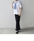 【SHIPS any別注】LACOSTE: ワンポイント ロゴ ピケ クルーネック Tシャツ 26SS◇