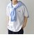 【SHIPS any別注】LACOSTE: ワンポイント ロゴ ピケ クルーネック Tシャツ 26SS◇