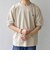 【SHIPS any別注】LACOSTE: ワンポイント ロゴ ピケ クルーネック Tシャツ 26SS◇