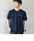 【SHIPS any別注】LACOSTE: ワンポイント ロゴ ピケ クルーネック Tシャツ 26SS◇