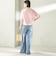 【SHIPS別注】LACOSTE:〈手洗い可能〉五分袖 TEE