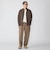 SHIPS: 〈MADE IN JAPAN〉エアー サッカー リラックス バンドカラー シャツ