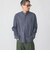 SHIPS: 〈MADE IN JAPAN〉エアー サッカー リラックス バンドカラー シャツ