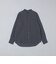 SHIPS: 〈MADE IN JAPAN〉エアー サッカー リラックス バンドカラー シャツ