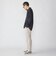 SHIPS: 〈MADE IN JAPAN〉エアー サッカー リラックス バンドカラー シャツ