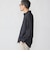 SHIPS: 〈MADE IN JAPAN〉エアー サッカー リラックス バンドカラー シャツ