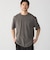 【WEB限定】SHIPS: マイクロ ワッペン フェード Tシャツ