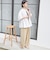 〈接触冷感 / 撥水加工〉TEXBRID(R) タフタ ショート スリーブ 羽織 シャツ