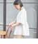 〈接触冷感 / 撥水加工〉TEXBRID(R) タフタ ショート スリーブ 羽織 シャツ