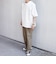 SHIPS any:〈遮熱〉SOLAMENT(R) クルーネック リラックス Tシャツ◇