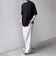SHIPS any:〈遮熱〉SOLAMENT(R) クルーネック リラックス Tシャツ◇