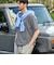 【SHIPS別注】LACOSTE: マイクロ ボーダー Tシャツ