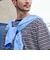 【SHIPS別注】LACOSTE: マイクロ ボーダー Tシャツ