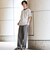 【SHIPS別注】LACOSTE: マイクロ ボーダー Tシャツ