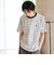 【SHIPS別注】LACOSTE: マイクロ ボーダー Tシャツ