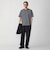 【SHIPS別注】LACOSTE: マイクロ ボーダー Tシャツ