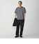 【SHIPS別注】LACOSTE: マイクロ ボーダー Tシャツ