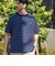 【SHIPS別注】LACOSTE: マイクロ ボーダー Tシャツ