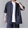 SHIPS any:〈撥水/軽量/ストレッチ〉SOLOTEX(R) シアサッカー キャンプポケット シャツ◇