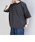 SHIPS any:〈撥水/軽量/ストレッチ〉SOLOTEX(R)  シアサッカー スピンドル Tシャツ ◇