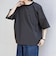 SHIPS any:〈撥水/軽量/ストレッチ〉SOLOTEX(R)  シアサッカー スピンドル Tシャツ ◇