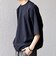 SHIPS any:〈撥水/軽量/ストレッチ〉SOLOTEX(R)  シアサッカー スピンドル Tシャツ ◇