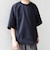 SHIPS any:〈撥水/軽量/ストレッチ〉SOLOTEX(R)  シアサッカー スピンドル Tシャツ ◇
